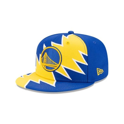 Blue Golden State Warriors Hat - New Era NBA Flash 9FIFTY Snapback Caps USA4065791